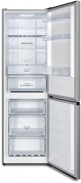 Холодильник Lex RFS 203 NF IX нержавеющая сталь (двухкамерный)