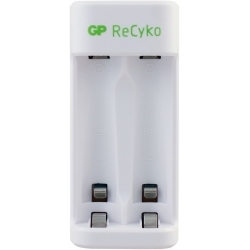 Зарядное устройство GP Recyko E211-2CRB1, белый