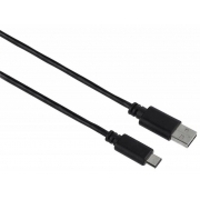 Кабель Hama 00135722 USB Type-C (m) USB A(m) 1м черный