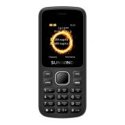 Мобильный телефон SunWind A1701 CITI 32Mb, черный