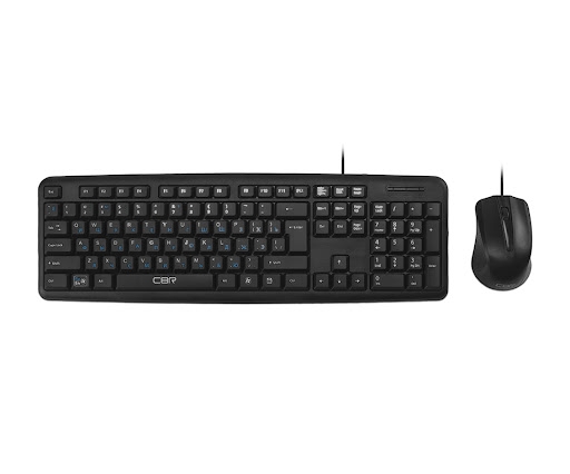 Клавиатура + мышь CBR KB SET 710, черный