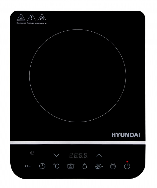 Плита Электрическая Hyundai HYC-0104, черный