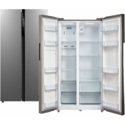 Холодильник Бирюса SBS 587 I, нержавеющая сталь