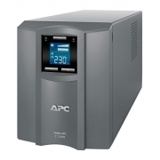 ИБП APC SMART 1000VA LCD SMC1000I-RS , серый