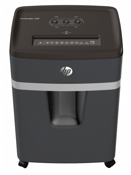 Шредер HP Pro 12MC, черный (2814)