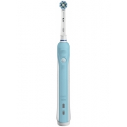 Набор электрических зубных щеток Oral-B Family Edition Pro 1 700+Kids Frozen бирюзовый/синий