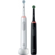 Зубная щетка электрическая Oral-B Pro 3 3500 Duo белый/черный