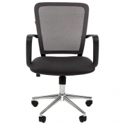 Офисное кресло Chairman 698 TW-04 серый хром (7077479)