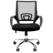 Офисное кресло Chairman 696 TW черный хром (7077470)