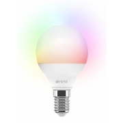 HIPER Smart LED bulb IoT LED C3 RGB/Умная LED лампочка/Wi-Fi/Е14/Globe P45/Регулируемая яркость и цвет/6Вт/2700К-6500К/520 лм/IoT LED C3 RGB