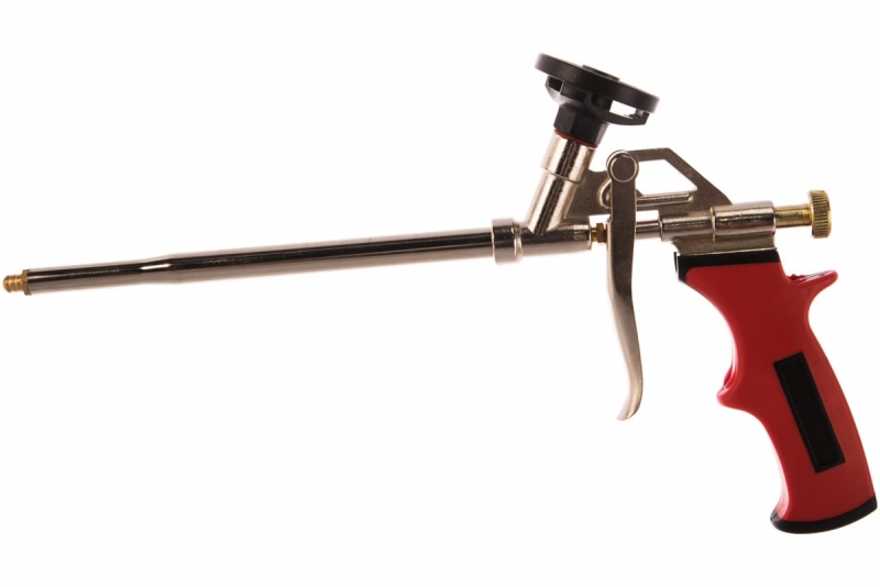 Пистолет для монтажной пены GROSSMEISTER адаптер с тефлоновым покрытием, с двухкомпонентной рукояткой 007101003
