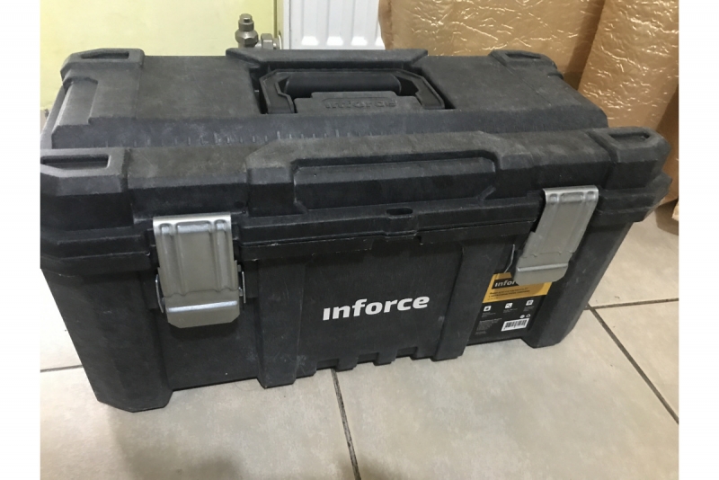 Ящик для инструмента 21 с металлическими замками Inforce 06-20-05