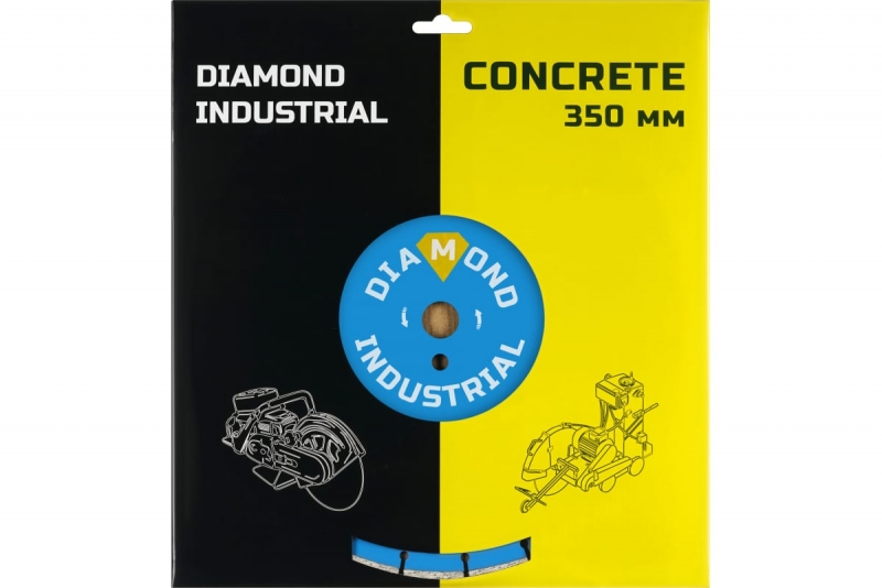Диск алмазный сегментный по бетону (350х25.4 мм) Diamond Industrial DIDC350