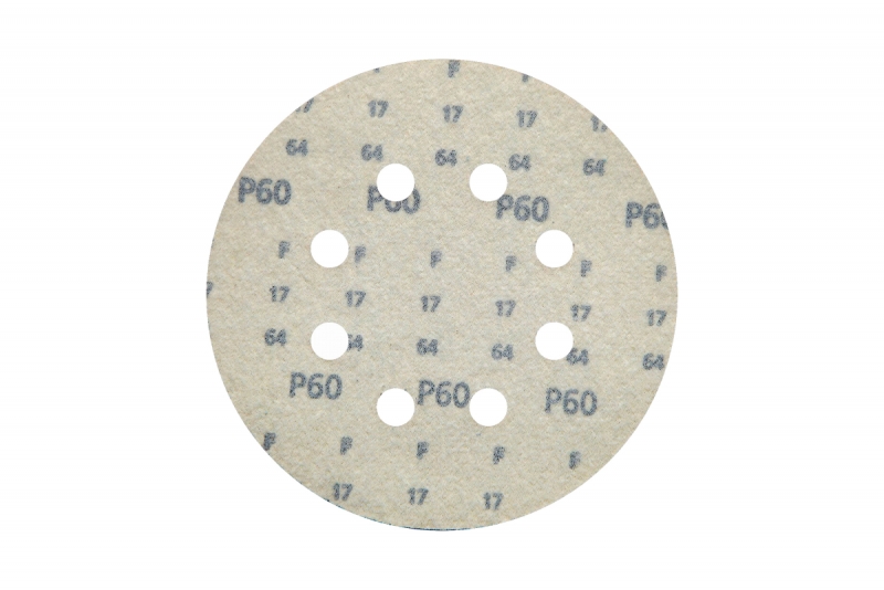 Круг шлифовальный на липучке siaone 1944 (50 шт; 125 мм; 8 отверстий; P60) sia Abrasives so50-125-8-060