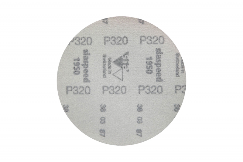Круг шлифовальный на липучке siaspeed 1950 (50 шт; 125 мм; без отверстий; P320) sia Abrasives ss50-125-0-320