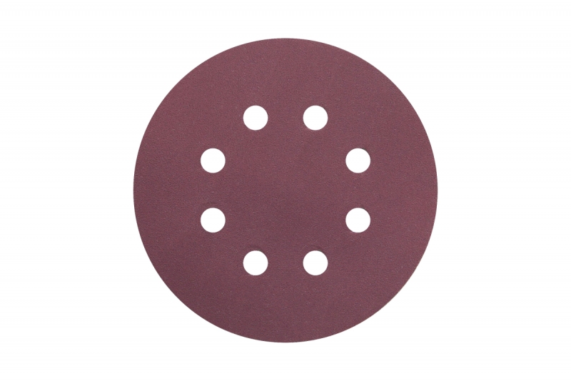 Круг шлифовальный на липучке siaspeed 1950 (50 шт; 125 мм; 8 отверстий; P120) sia Abrasives ss50-125-8-120
