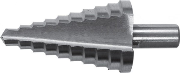 Сверло ступенчатое (9-36 мм; 9 ступеней; HSS) по металлу FIT IT 36399