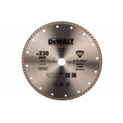 Диск алмазный отрезной Turbo (230х22.2 мм) для УШМ DEWALT DT 3732