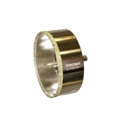 Коронка алмазная по керамограниту/керамике Профи (100х70 мм) ПРАКТИКА 917-743