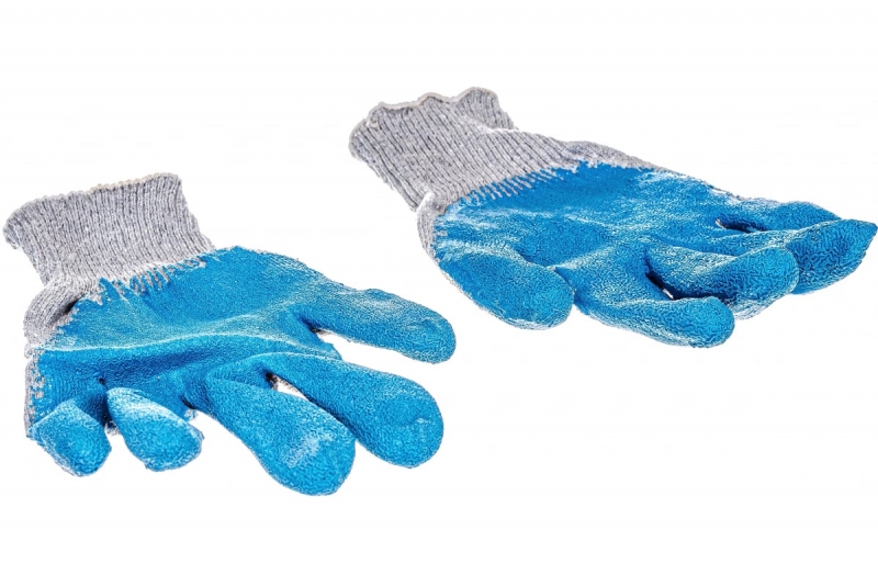 Трикотажные перчатки с рельефным латексным покрытием Gigant, 13 класс, 200 пар GHG-04-2
