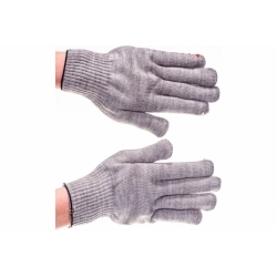 Утепленные акриловые перчатки с начесом Gigant с ПВХ нанесением, 10 класс, 100 пар GHG-08-2