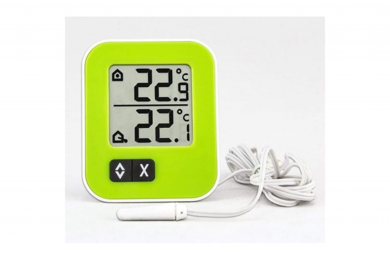 Электронный термометр TFA Moxx, зеленый 30.1043.04