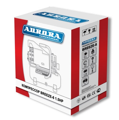 Поршневой масляный компрессор Aurora BREEZE-8 8050
