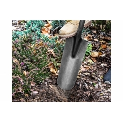 Лопата для саженцев VERTO деревянный черенок, пластмассовая ручка 15G014