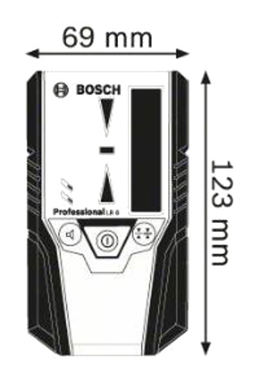 Приемник лазерного излучения LR 6 Bosch 0.601.069.H00