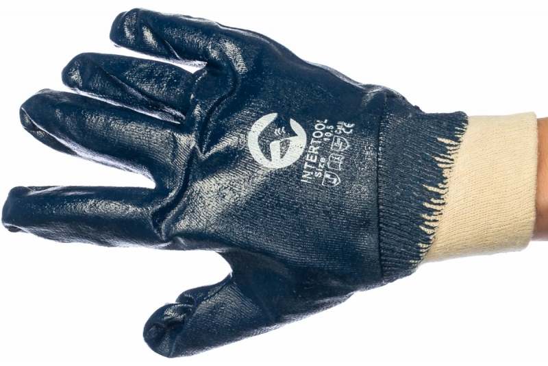 Нитриловые перчатки МБС, полный облив Gigant 12 шт. G-103 (Россия)