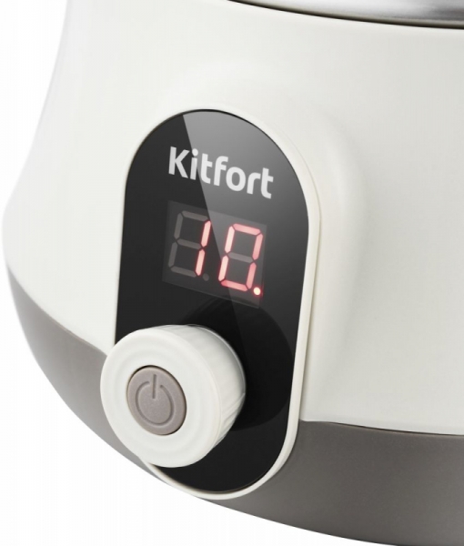 Пароварка Kitfort KT-2035, серебристый