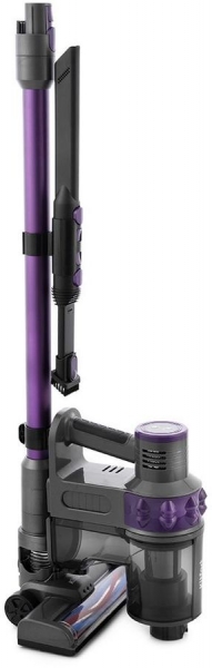 Пылесос ручной Kitfort KT-573, черный/фиолетовый