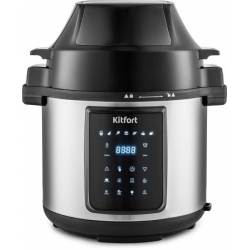 Скороварка Kitfort KT-215, серебристый/чёрный