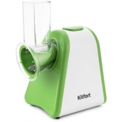 Измельчитель электрический Kitfort КТ-1385, белый/зеленый