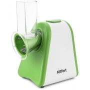 Измельчитель электрический Kitfort КТ-1385, белый/зеленый