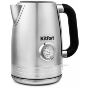 Чайник электрический Kitfort KT-684, серебристый
