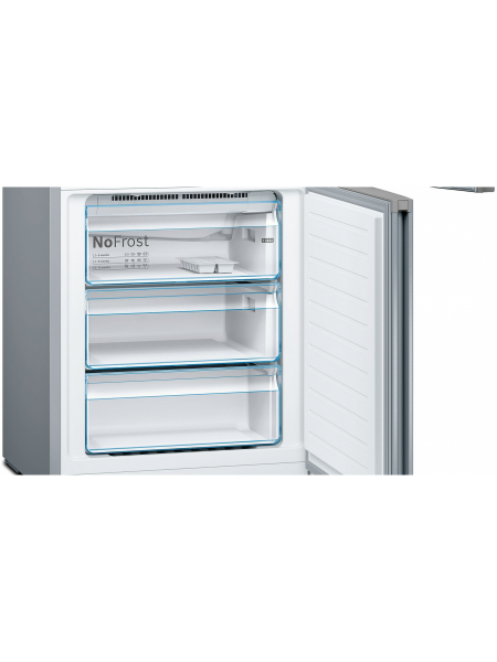 Холодильник Bosch KGN49XI20R, нержавеющая сталь