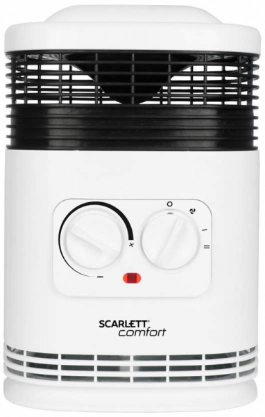 Тепловентилятор Scarlett SC-FH1.513MC, белый