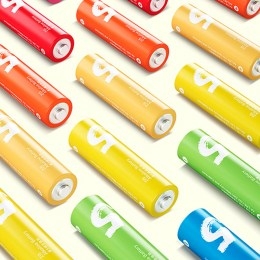Батарейки алкалиновые ZMI AA524 (24 шт, AA) цветные