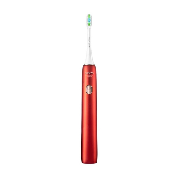 Электрическая зубная щетка (Mi) SOOCAS Electric Toothbrush (X3U Van Gogh Pink) (Футляр + 3 насадки), розовая