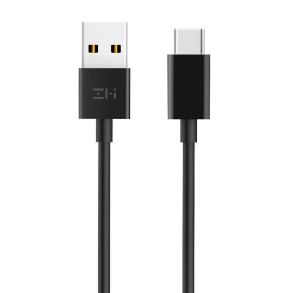 Кабель USB/Type-C ZMI 100 см, 3A, черный (AL701B)
