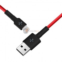 Кабель USB/Lightning ZMI MFi 100 см 3A 18W PD (AL803) красный