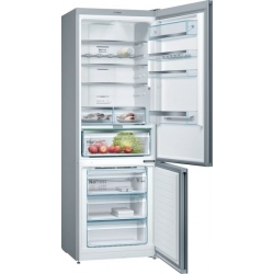 Холодильник Bosch KGN49LB20R, черное стекло