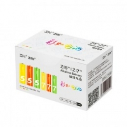 Батарейки алкалиновые ZMI Rainbow ZI5AA/ZI7AAA (12+12 шт.), цветные
