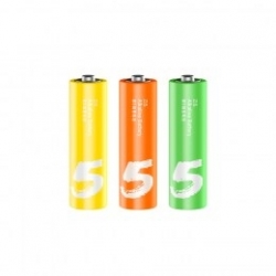 Батарейки алкалиновые ZMI Rainbow ZI5AA/ZI7AAA (12+12 шт.), цветные