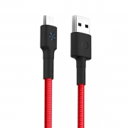 Кабель USB/Micro ZMI micro 100см  2.1A Материал оплетки нейлон/кевлар (AL603) красный
