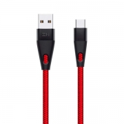 Кабель USB/Type-C ZMI 100 см, 3A, красный (AL706)