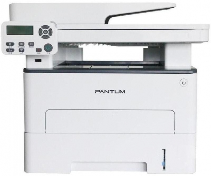 Принтер лазерный Pantum M7102DN, серый