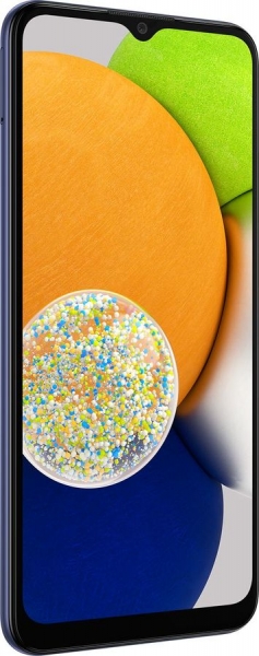 Смартфон Samsung Galaxy A03 (2021) 32Gb, Синий (SM-A035FZBDSER)
