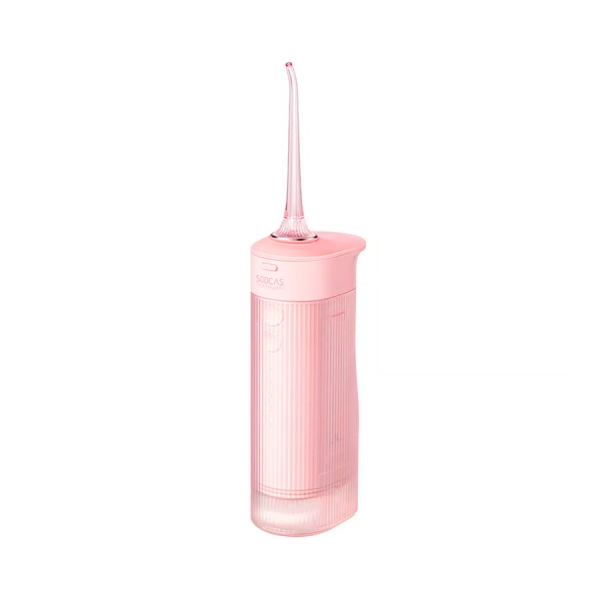 Ирригатор портативный беспроводной (Mi) SOOCAS Parfumeur Portable Oral Irrigator (W1) (4 насадки, бокс для хранения, жидкость для полоскания рта) CHINA,  розовый